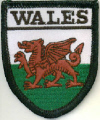 Embroidered Badges - Wales (Dragon)